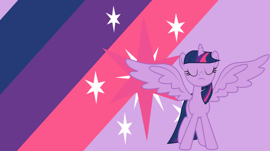Twilight Sparkle Alicorn Wallpaper By Ponyphile