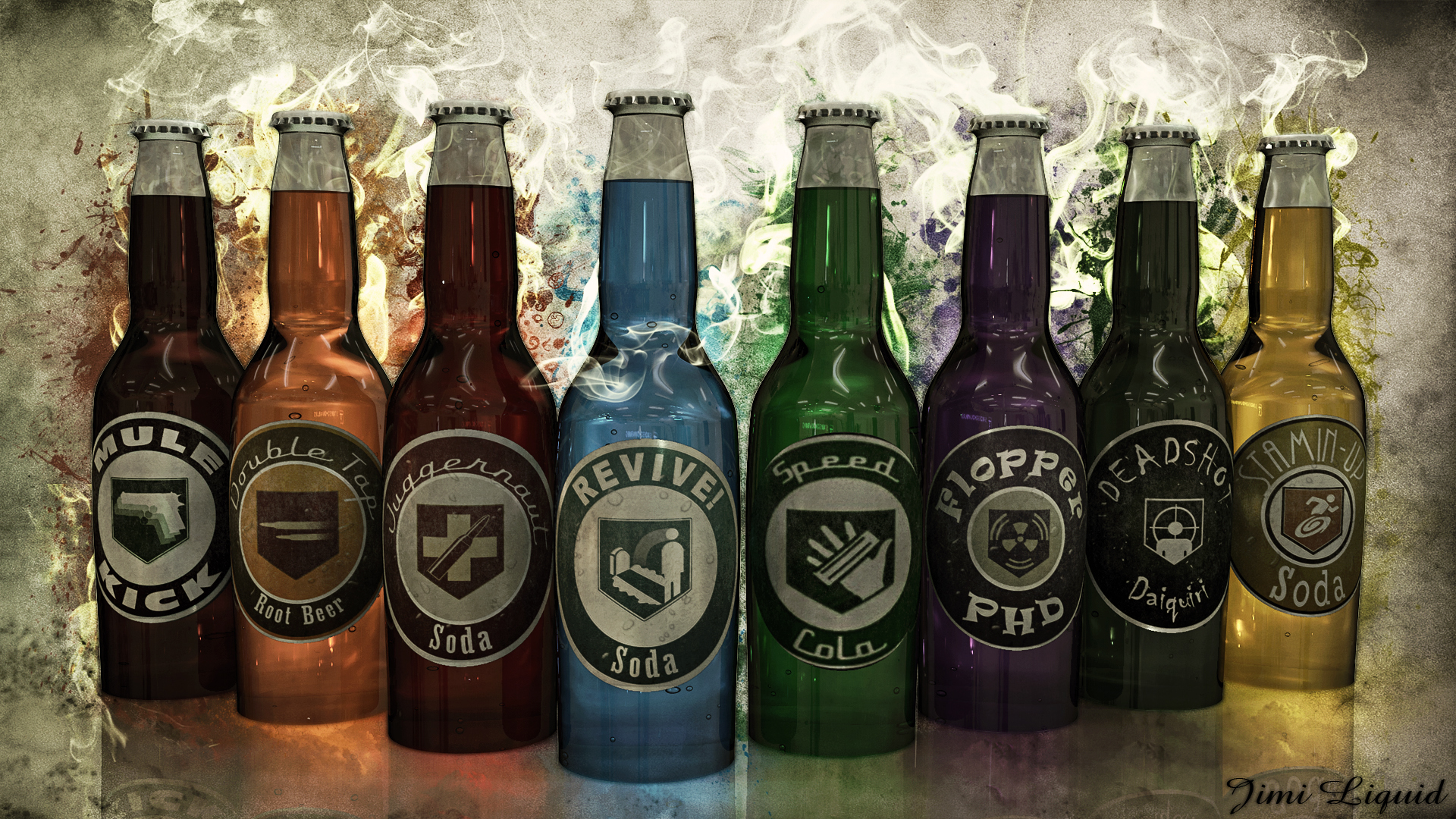 Call Of Duty Zombies Wallpaper Zombie Drinks By