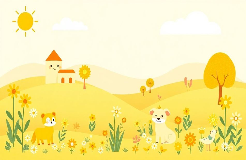 Cute Yellow Wallpaper