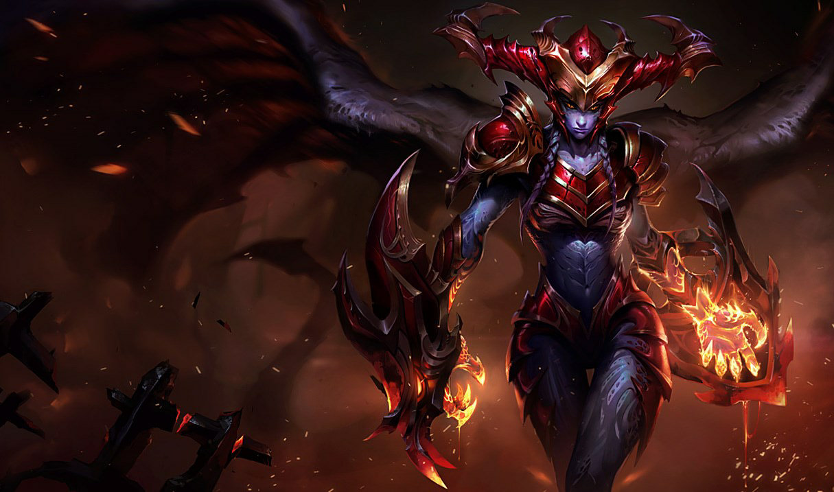 Shyvana The Half Dragon League Of Legends