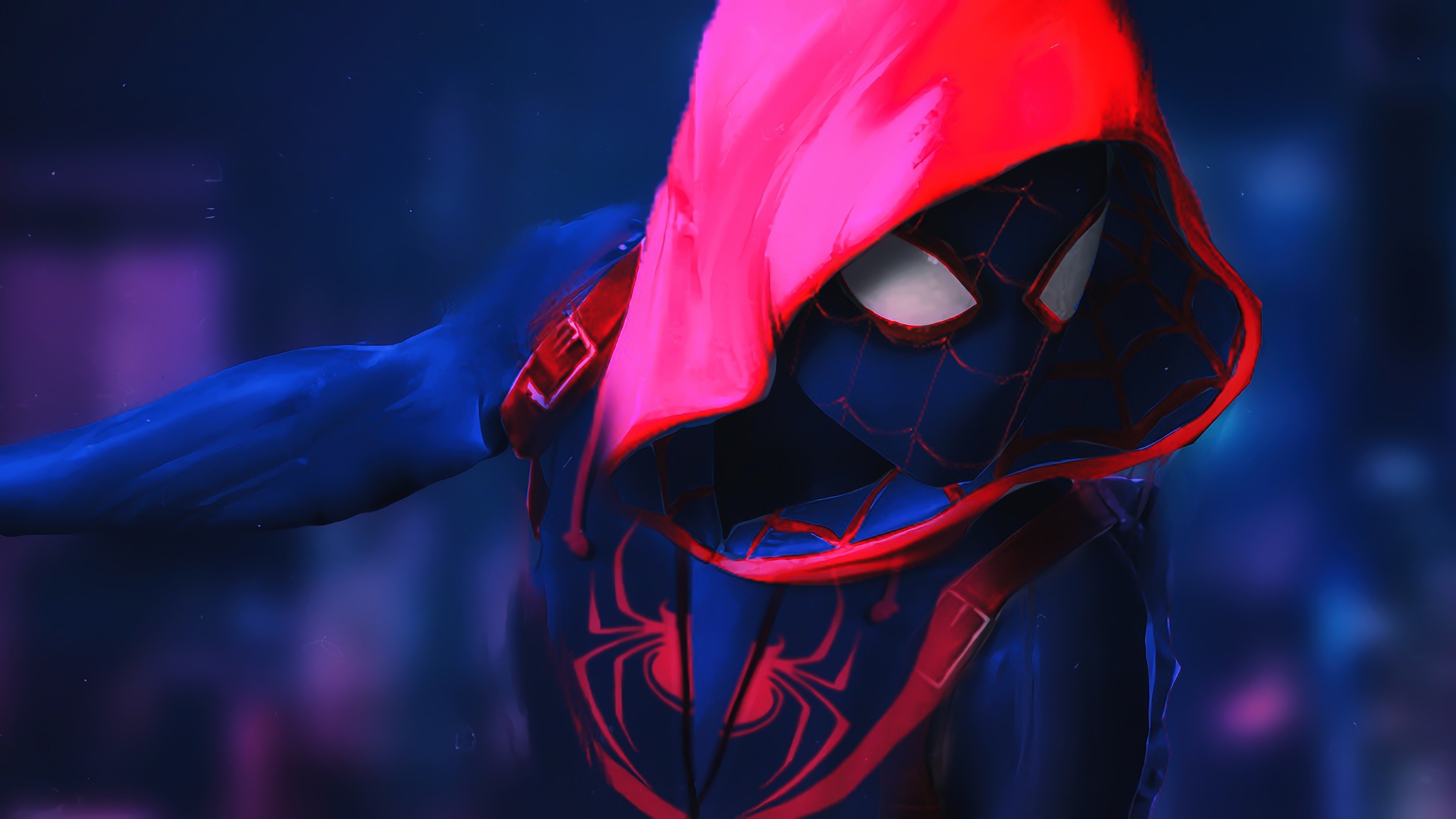 Spider Man Into The Verse 4k Ultra HD Wallpaper