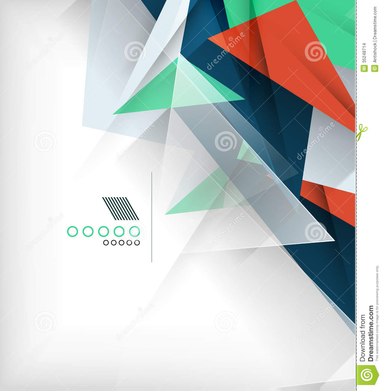 Abstract Shape Background Geometric