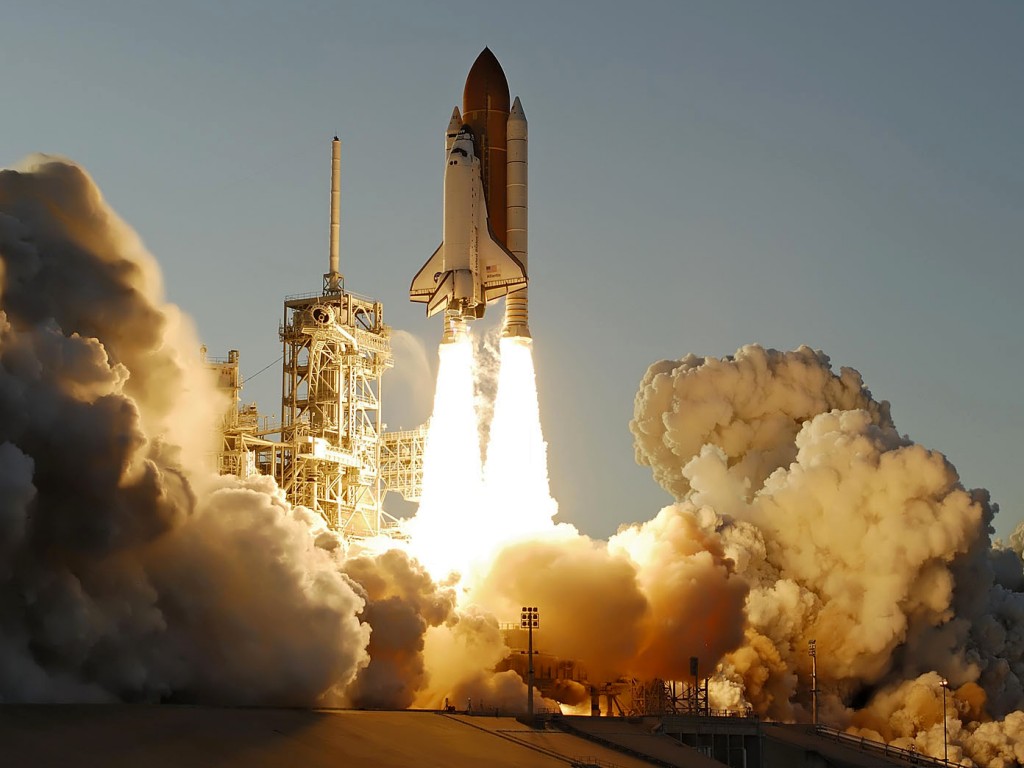 Space Shuttle Atlantis Landing Launch