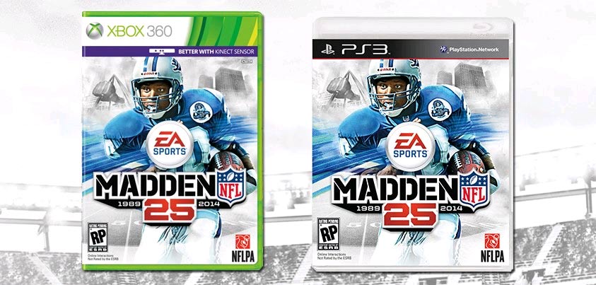 Barry Sanders To Grace Cover Of Madden Nfl First Player Appear
