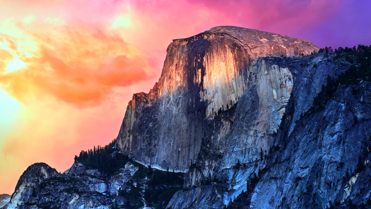 Os X Yosemite Dark Wallpaper By Vndesign