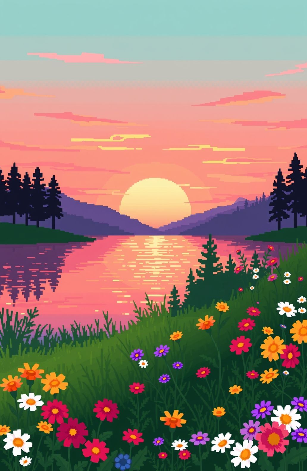 Wallpaper Pixel Art