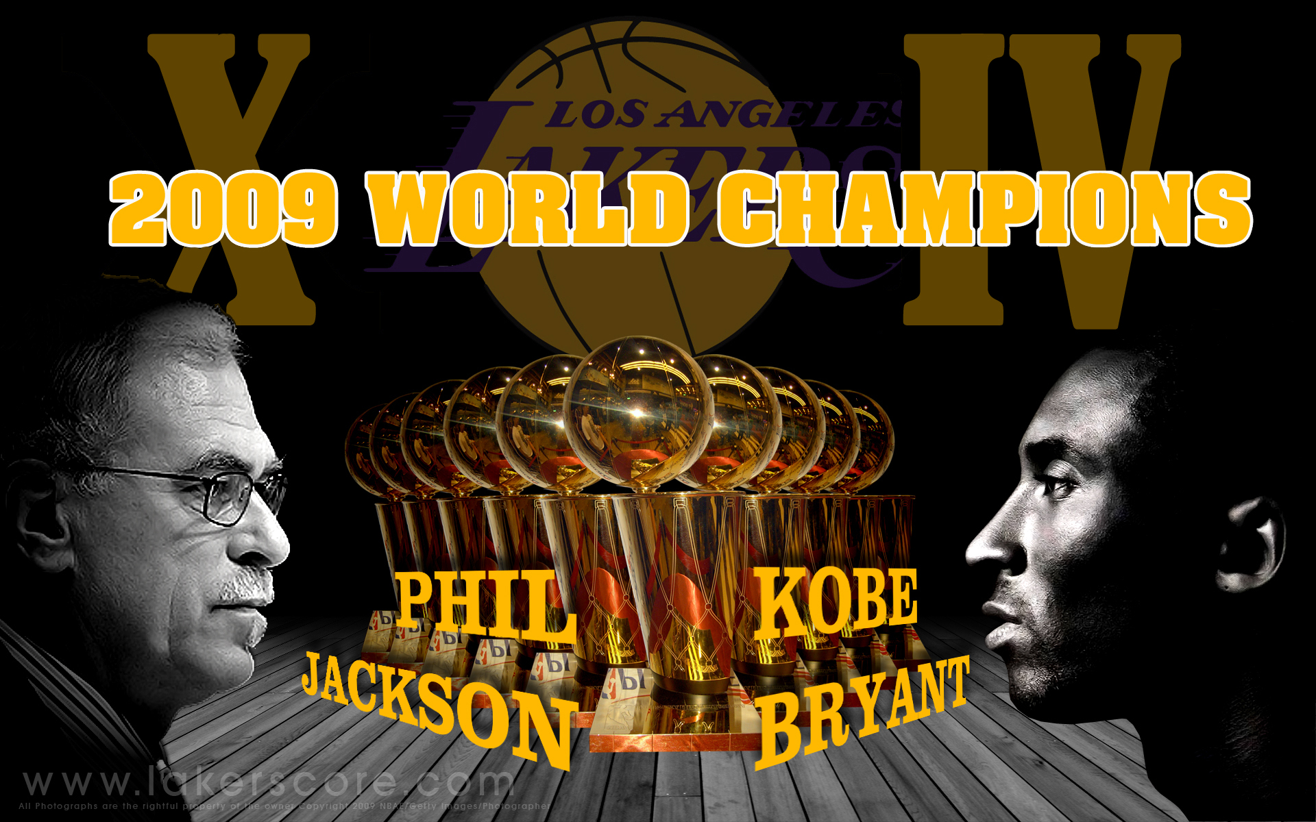 Lakers Championship Wereld Media Ch Telet Wallpaper
