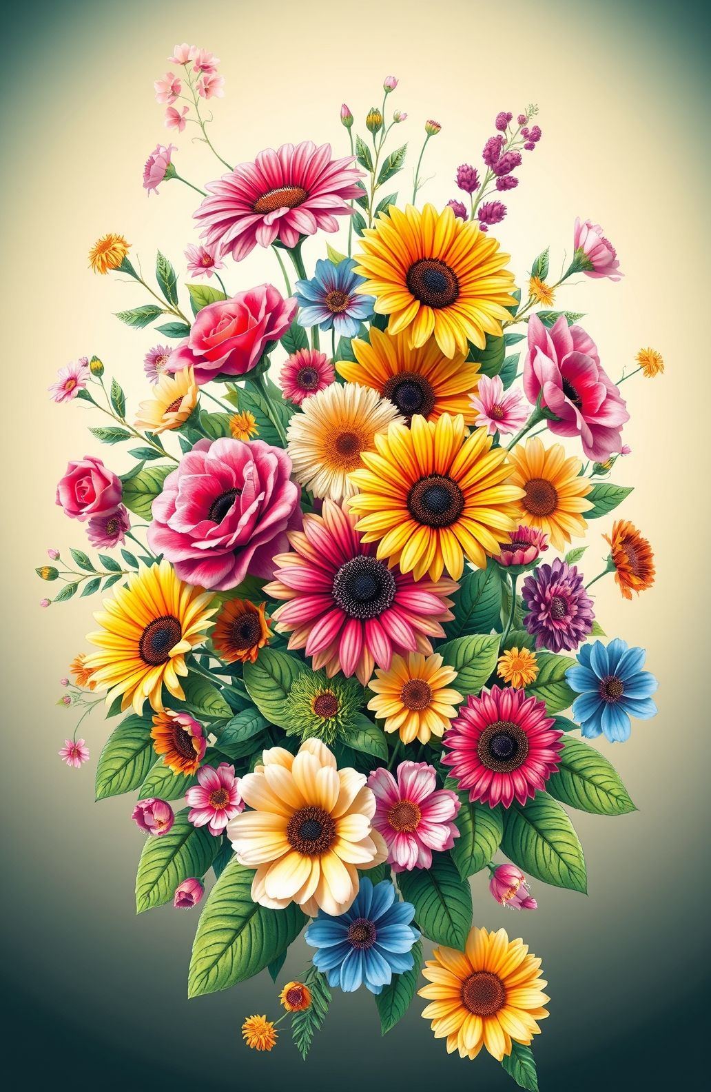 Full Screen Flower Wallpaper