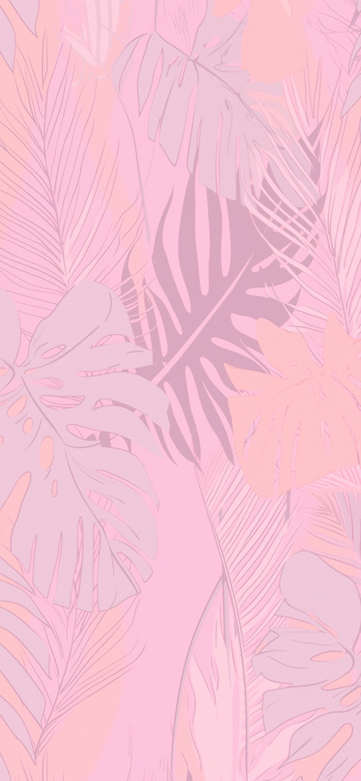 Preppy Tropical Pink Wallpaper iPhone