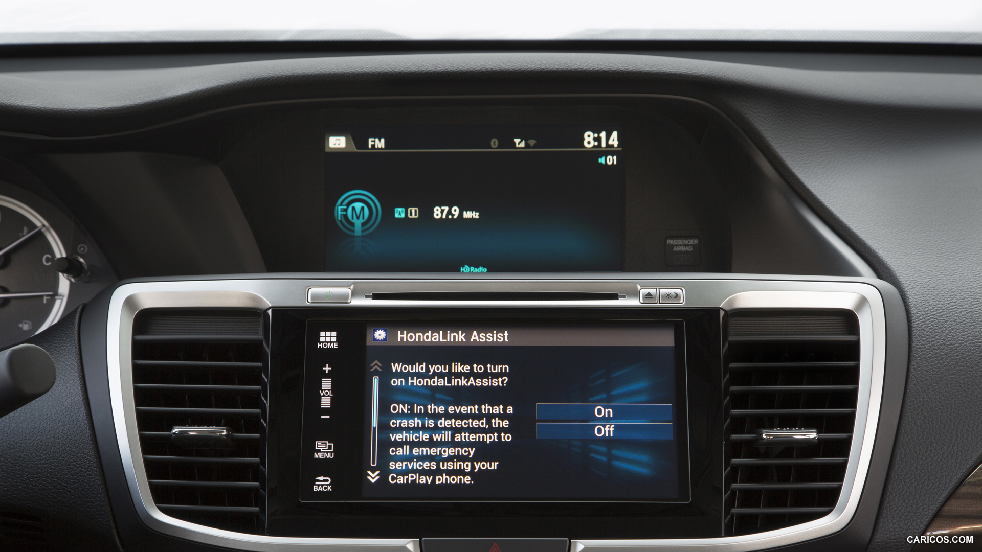 Honda Accord Coupe Central Console HD Wallpaper