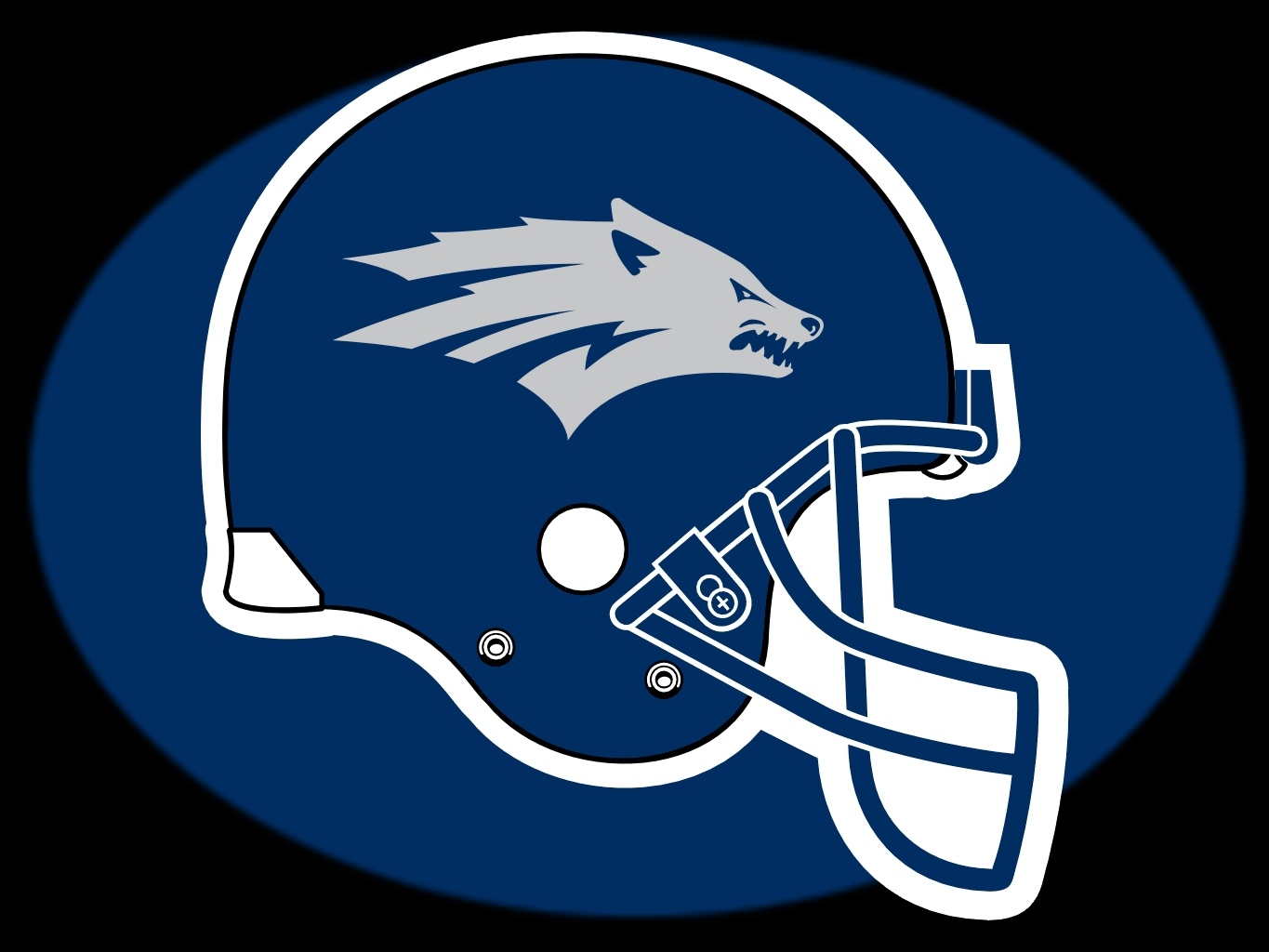Pin Nevada Wolf Pack Logo