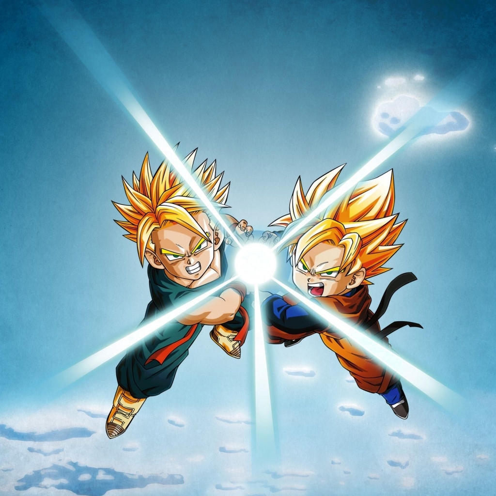 Dragon Ball Z - HD Wallpaper by Chaker Design 1024 x 1024 iPad