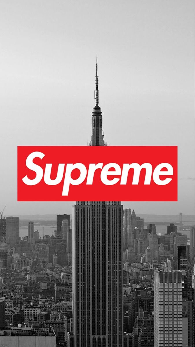 Supreme New York Wallpaper Top