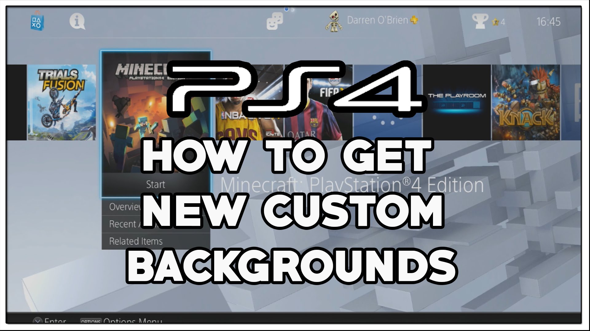 Ps4 How To Get Dynamic Background Themes On Update