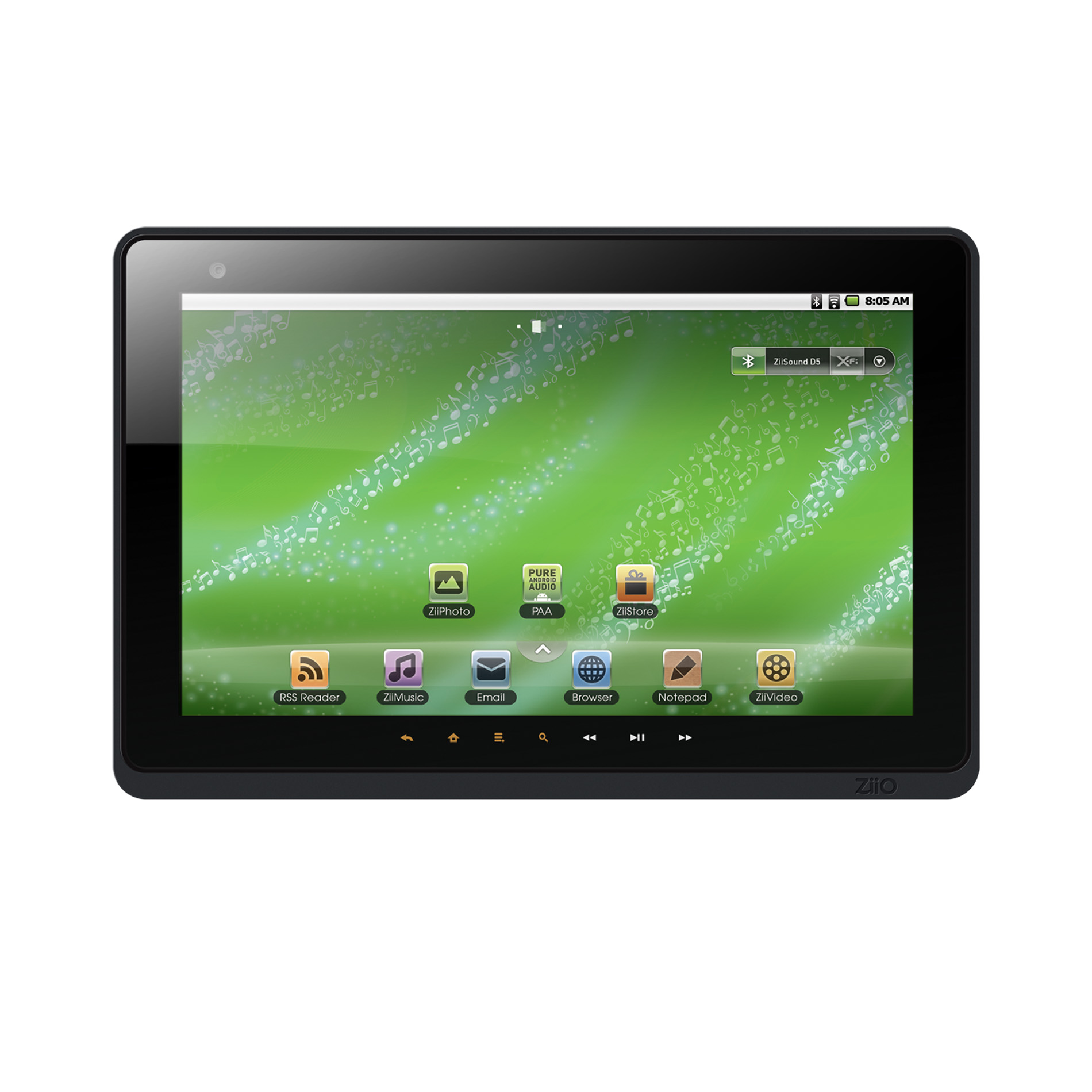 The Creative Ziio Android Tablet Is Second From