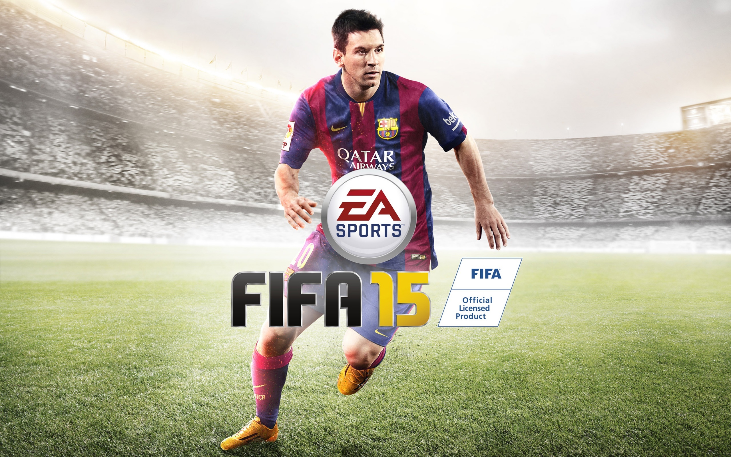 Wallpaper Fifa Game Poster Lionel Messi HD 1080p