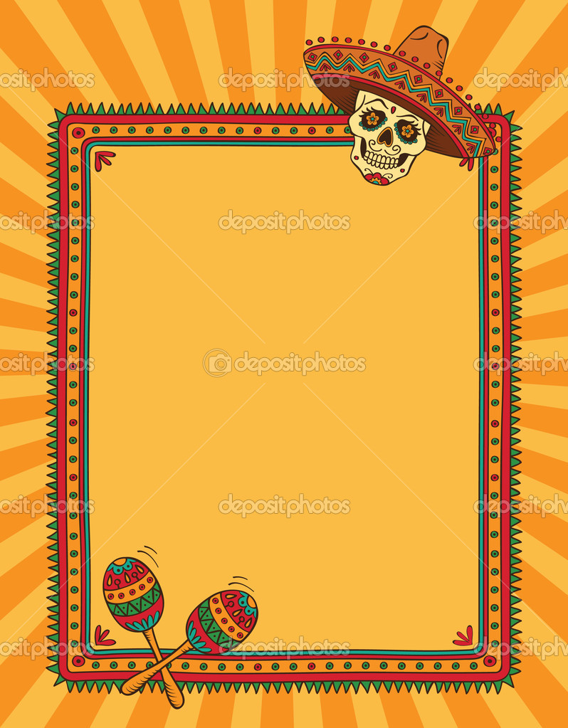 Fiesta Borders And Frames Displaying Image For