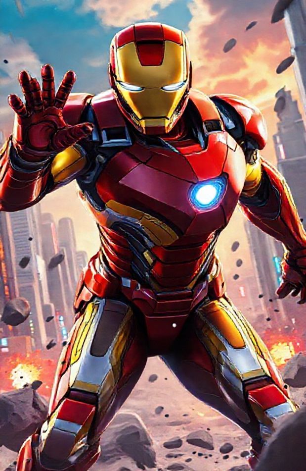 Iron Man Snap Wallpaper