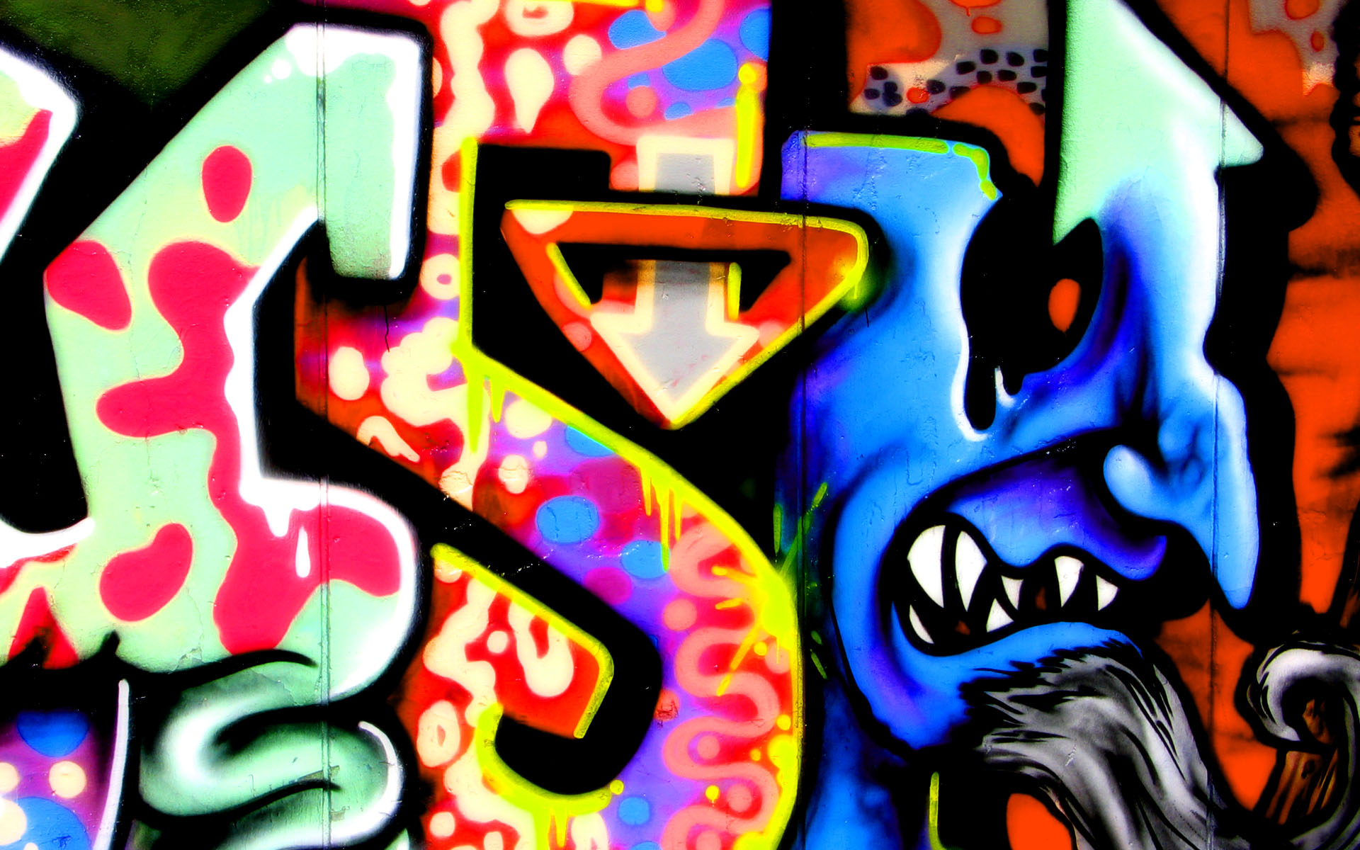 Awesome HD Graffiti Wallpaper