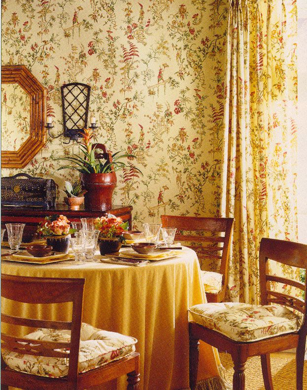Siam Wallpaper And Fabric From Pagoda Thibaut