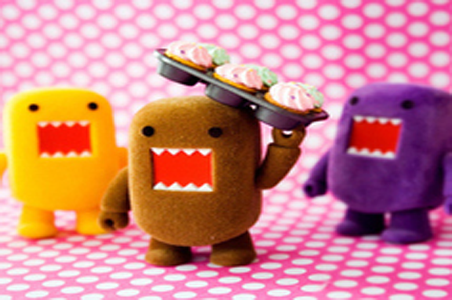 Cute Nerd Domo Wallpaper Of Colours By
