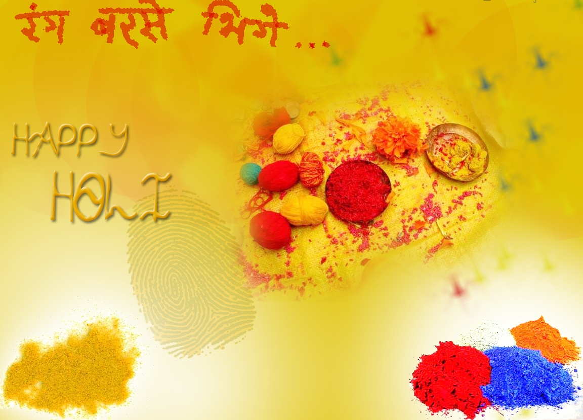 Holi Wallpaper Colors Festival Greetings Cards Background