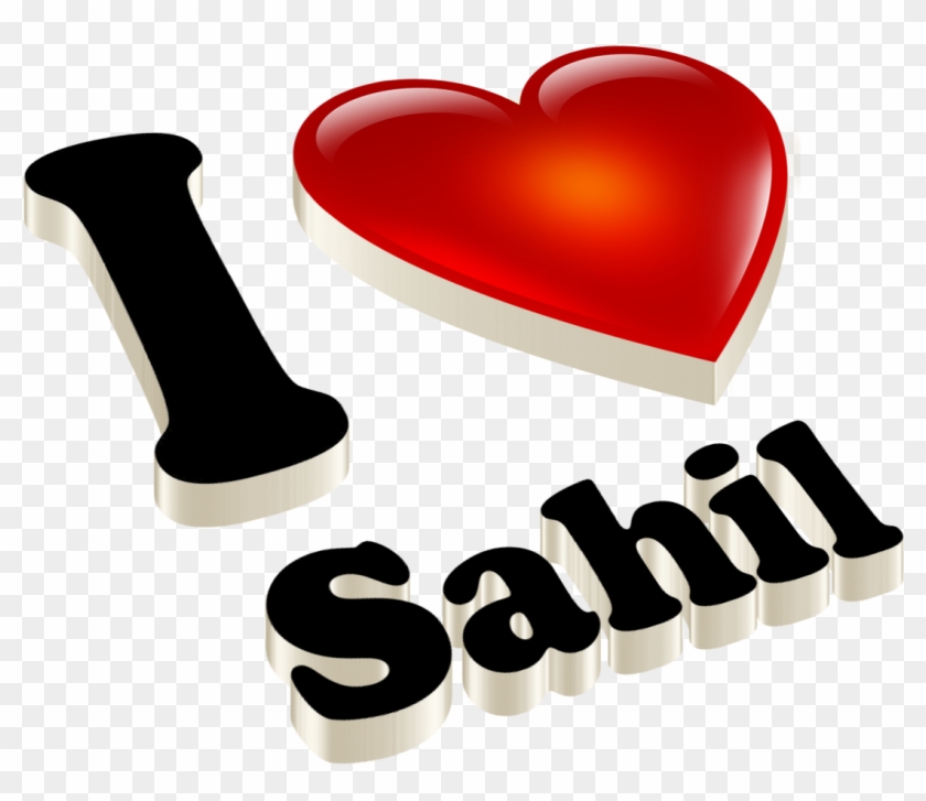 Sahil Name Love Wallpaper Image HD Png