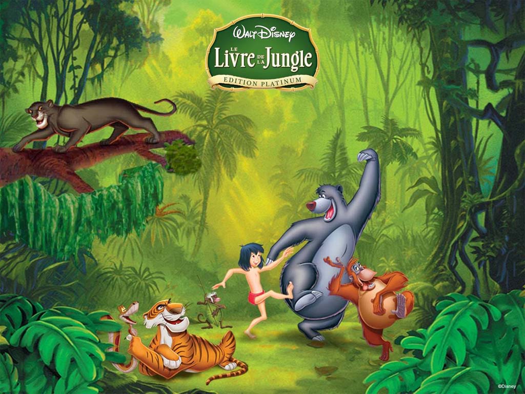 Top Cartoon Wallpaper Jungle Book