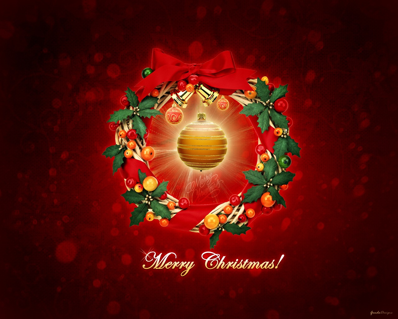 Merry Christmas Desktop Background Wallpaper