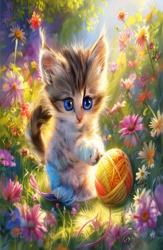 Cute Kitty Wallpaper