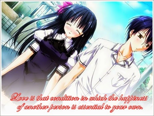 anime love quote wallpapers