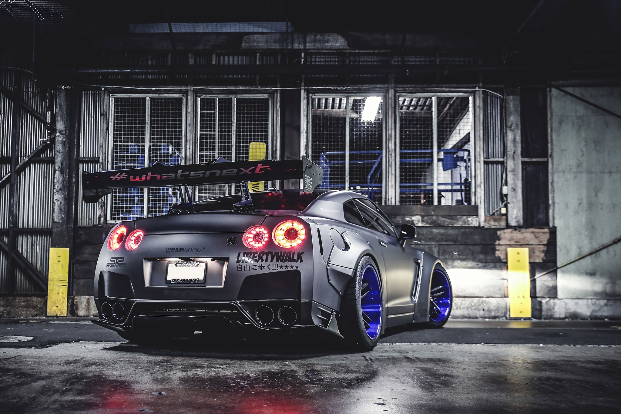 Free Download Nissan Gt R By Liberty Walk Rear Photo Marcel By