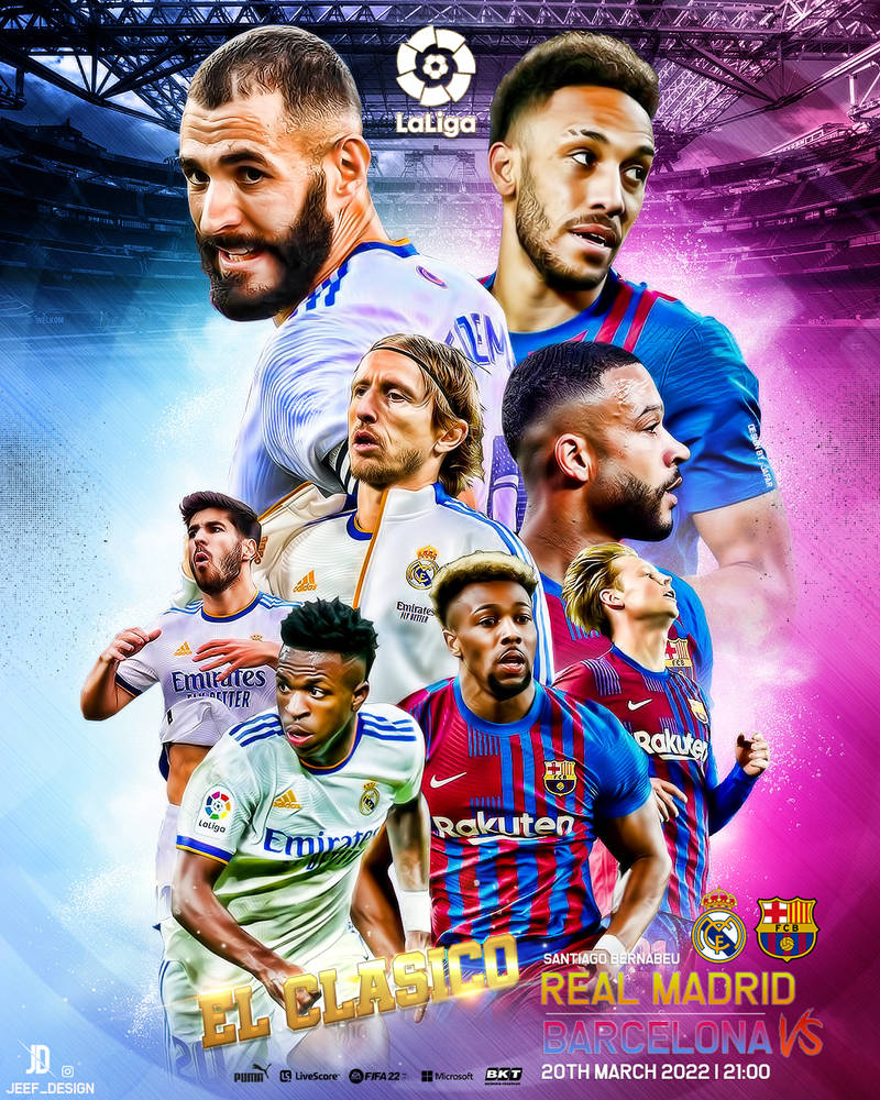 El Clasico Wallpaper By Jafarjeef