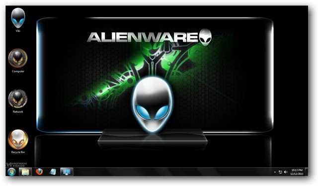 Alienware Theme for Windows and Windows[Tech Themes