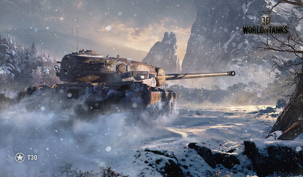 December Wallpaper T30 Tanks World Of Media Best