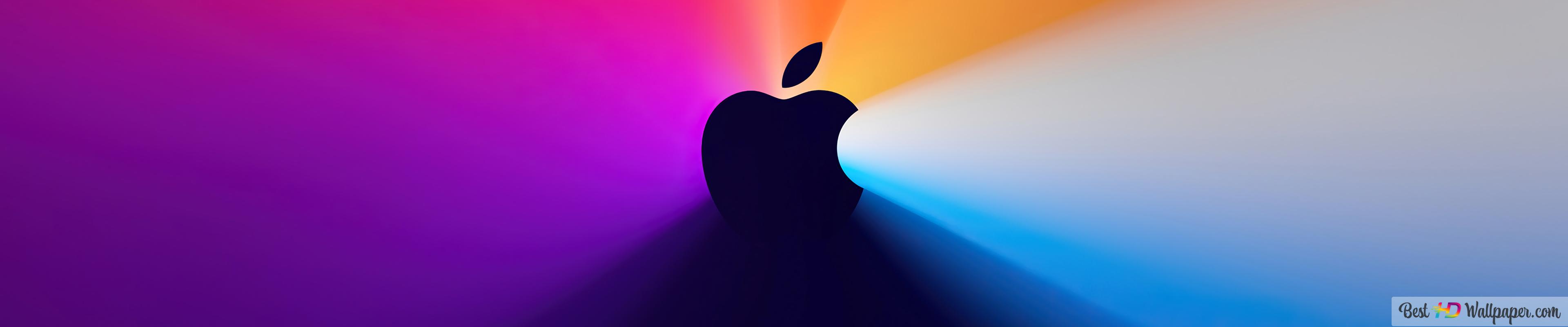 Apple Colorful Wallpaper