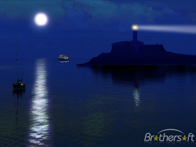Sea Lighthouses 3d Screensaver