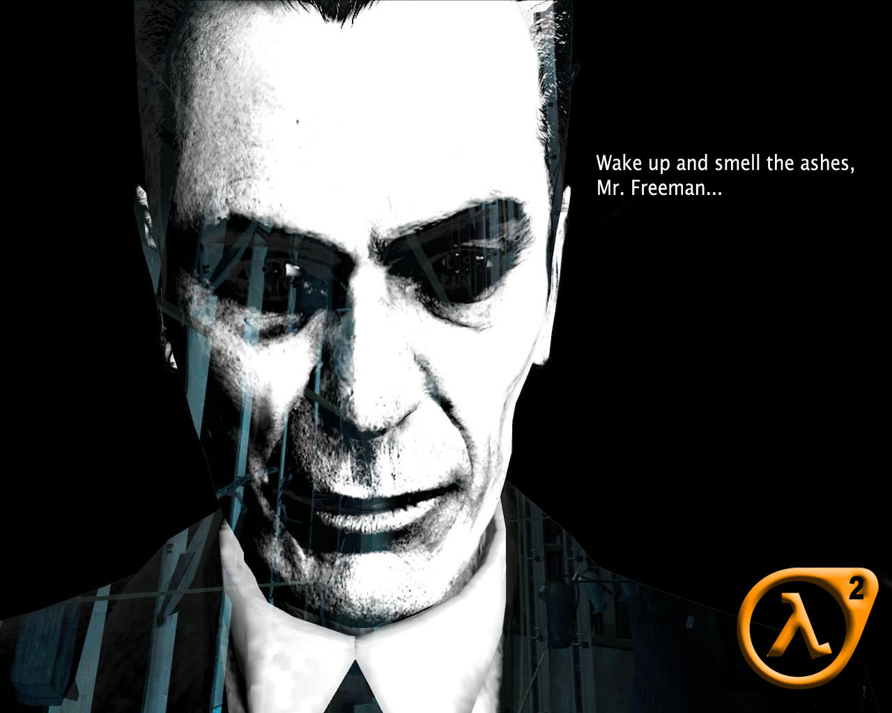 You Are Ing Half Life Gman HD Wallpaper Color Palette Tags