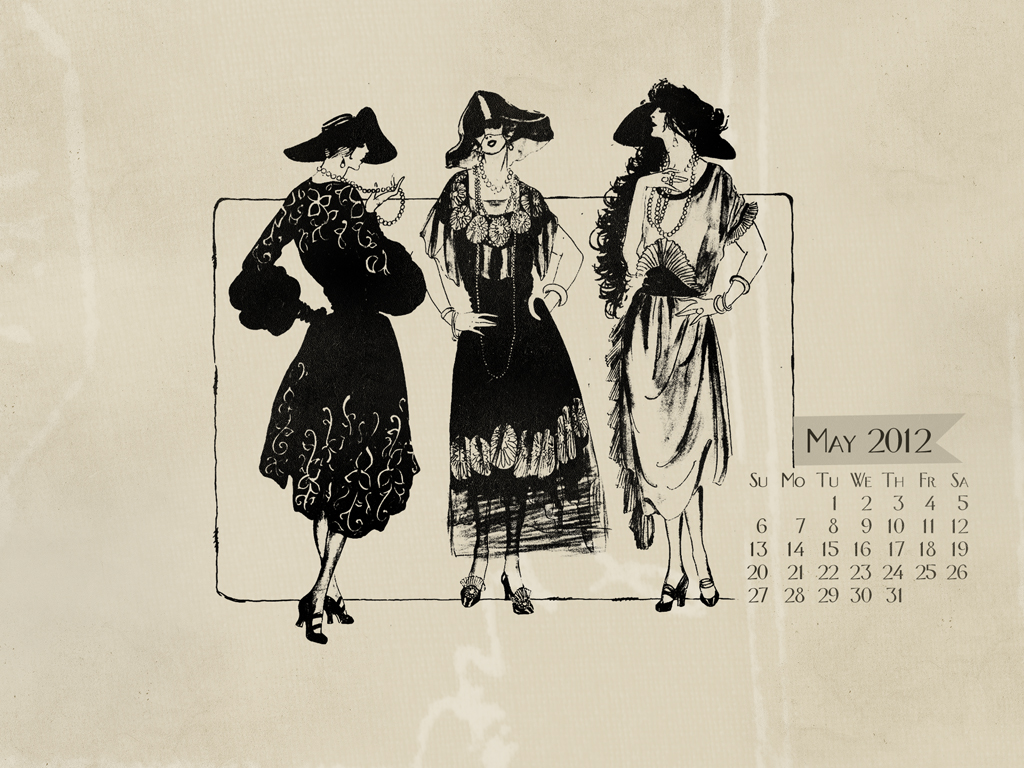 Desktop Wallpaper Calendar May Call Me Victorian