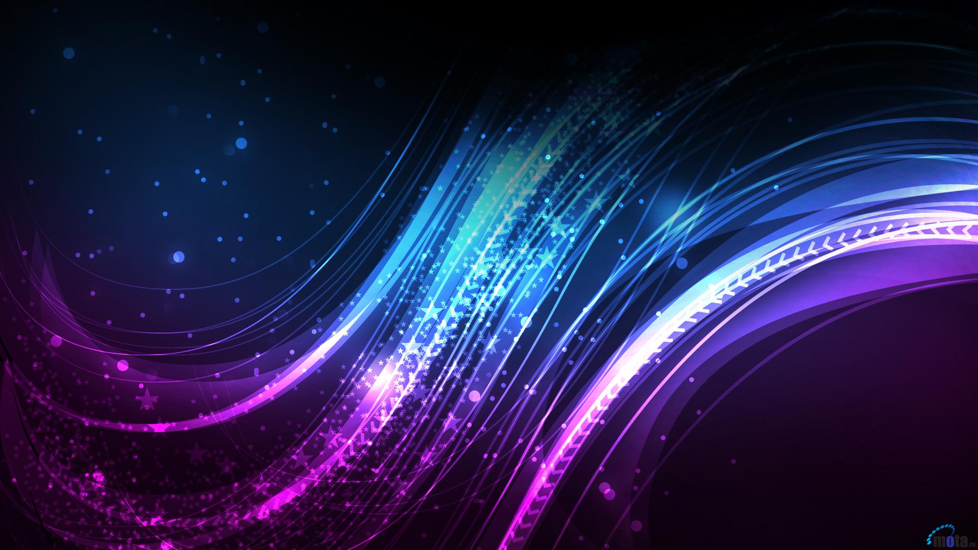 Wallpaper Purple Lines And Curves X HDtv 1080p