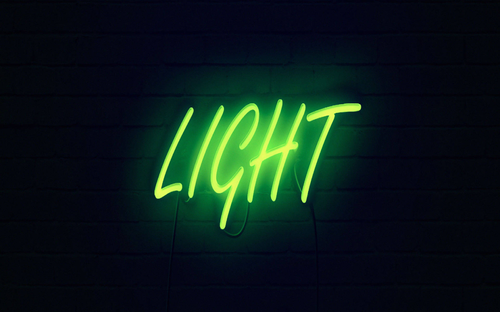 Neon Green Aesthetic Wallpaper