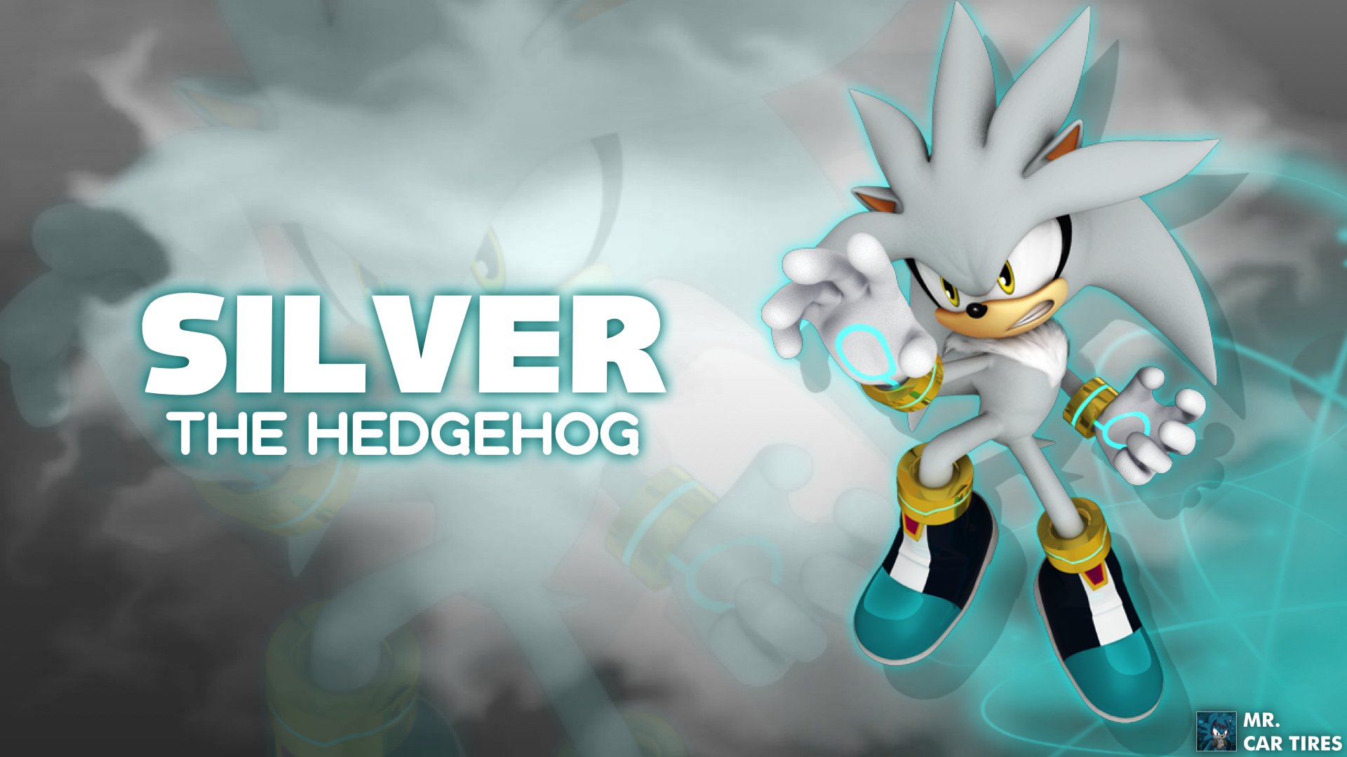 silver the hedgehog wallpaper by mrcartires