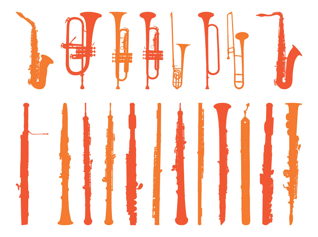 Wind Instruments Set