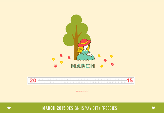 Bff Bies March Wallpaper Calendar Planner Design Is Yay