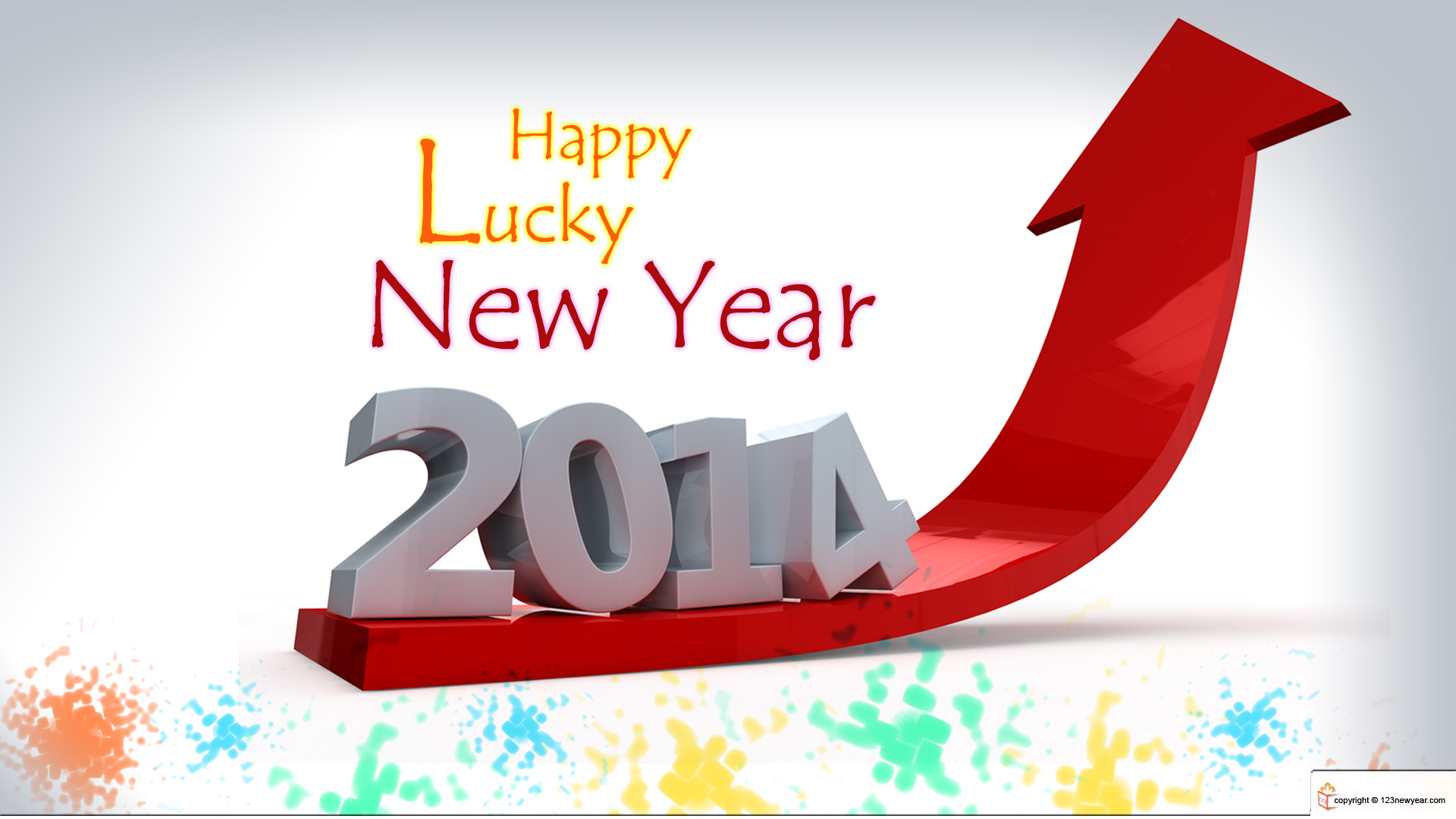 Happy New Year Wallpaper For Good Luck Desktop Background