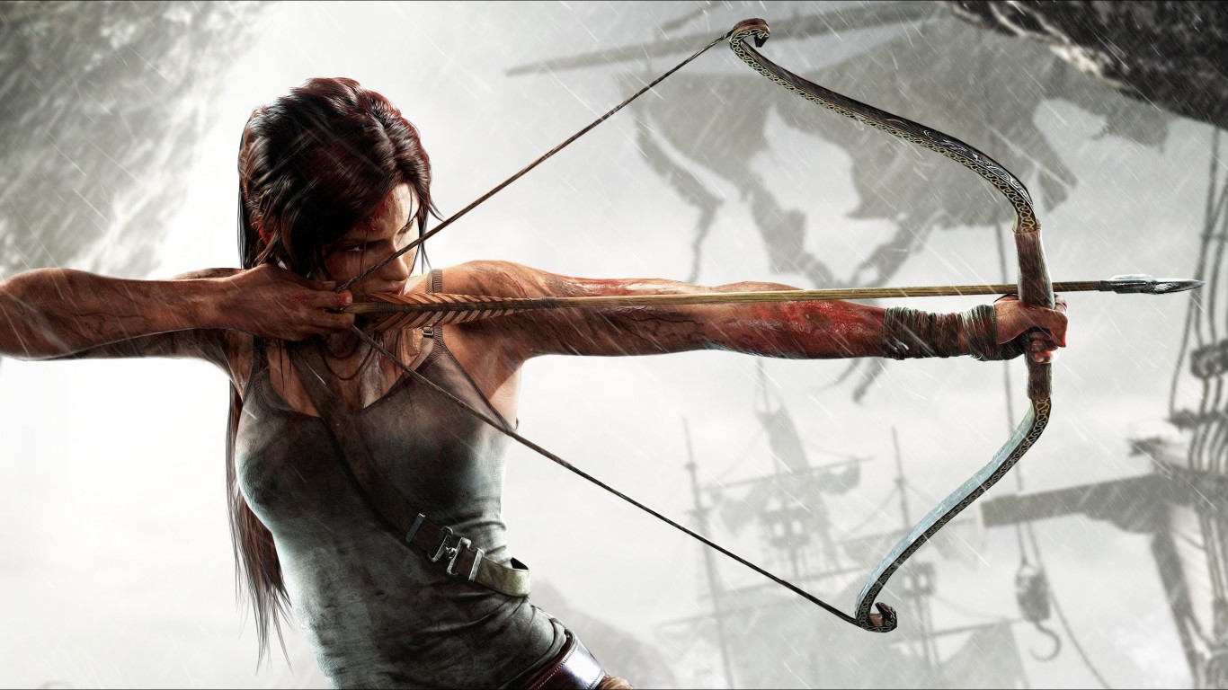 Tom Ridder Girl With Bow And Arrow HD Wallpaper