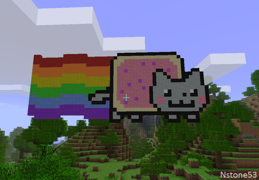 Cat Minecraft Wallpaper Nyan By