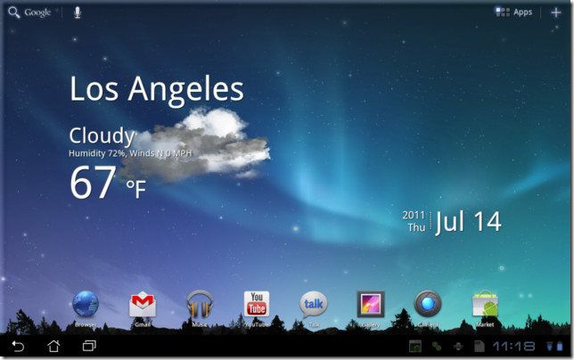 Get Live Wallpaper From Galaxy Tab On Your Android Device