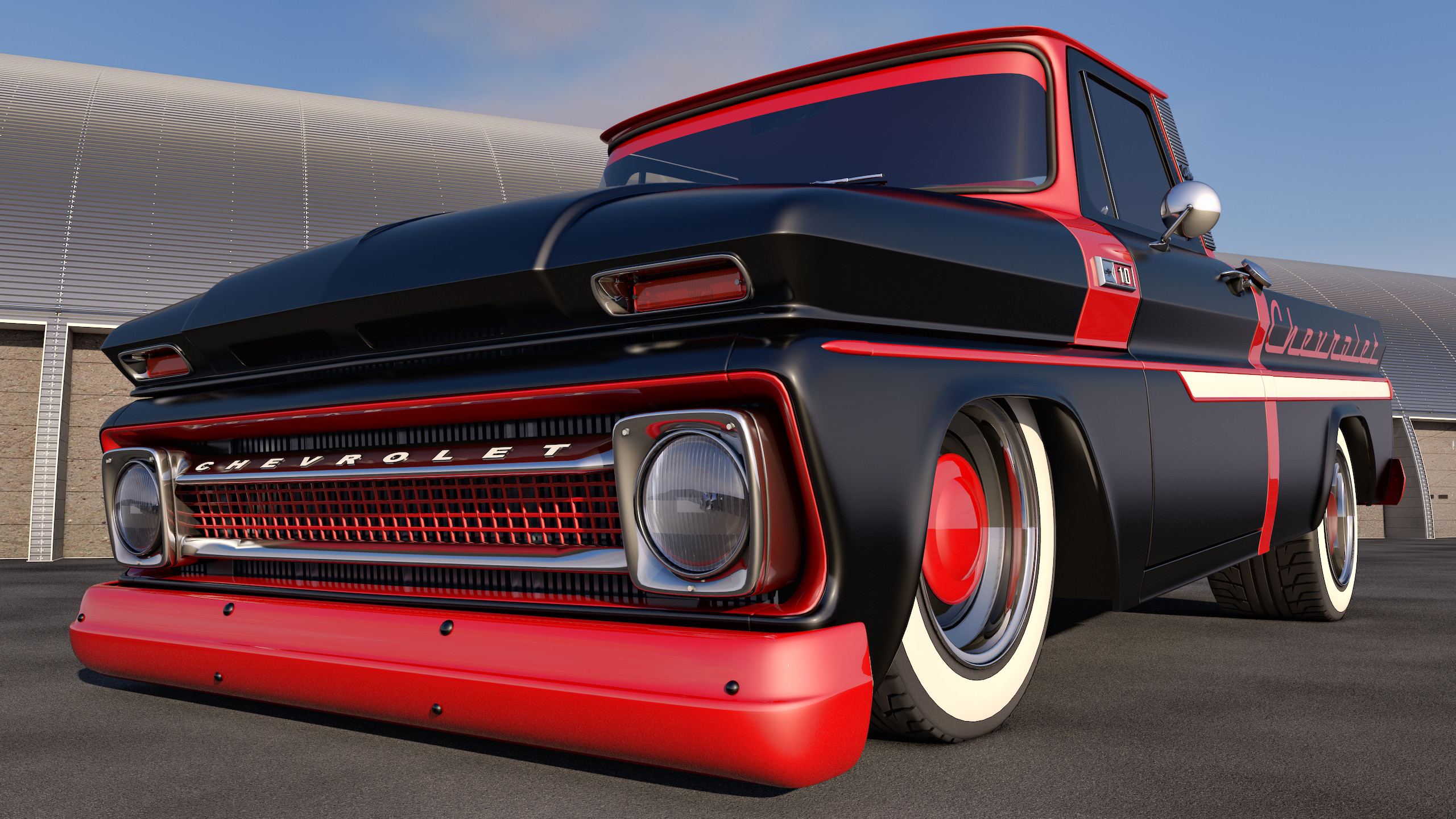 Old Chevy Truck Wallpaper Image