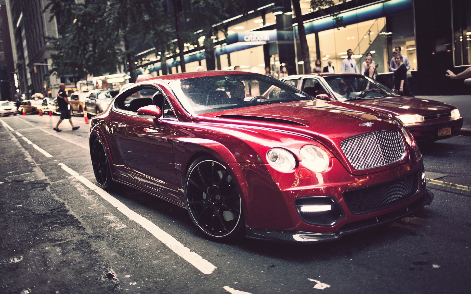 Red Bentley Street Wallpaper And Image Pictures